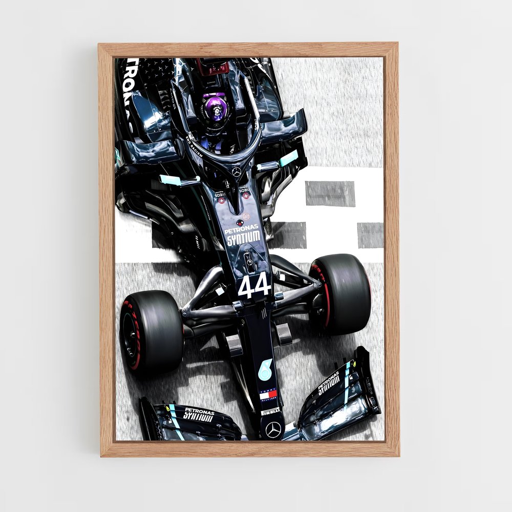 Poster Mercedes MP4 Magic – affiche Voitures de Formule 1 (vue 4)